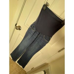 Indigo Blue women’s maternity jeans petite medium